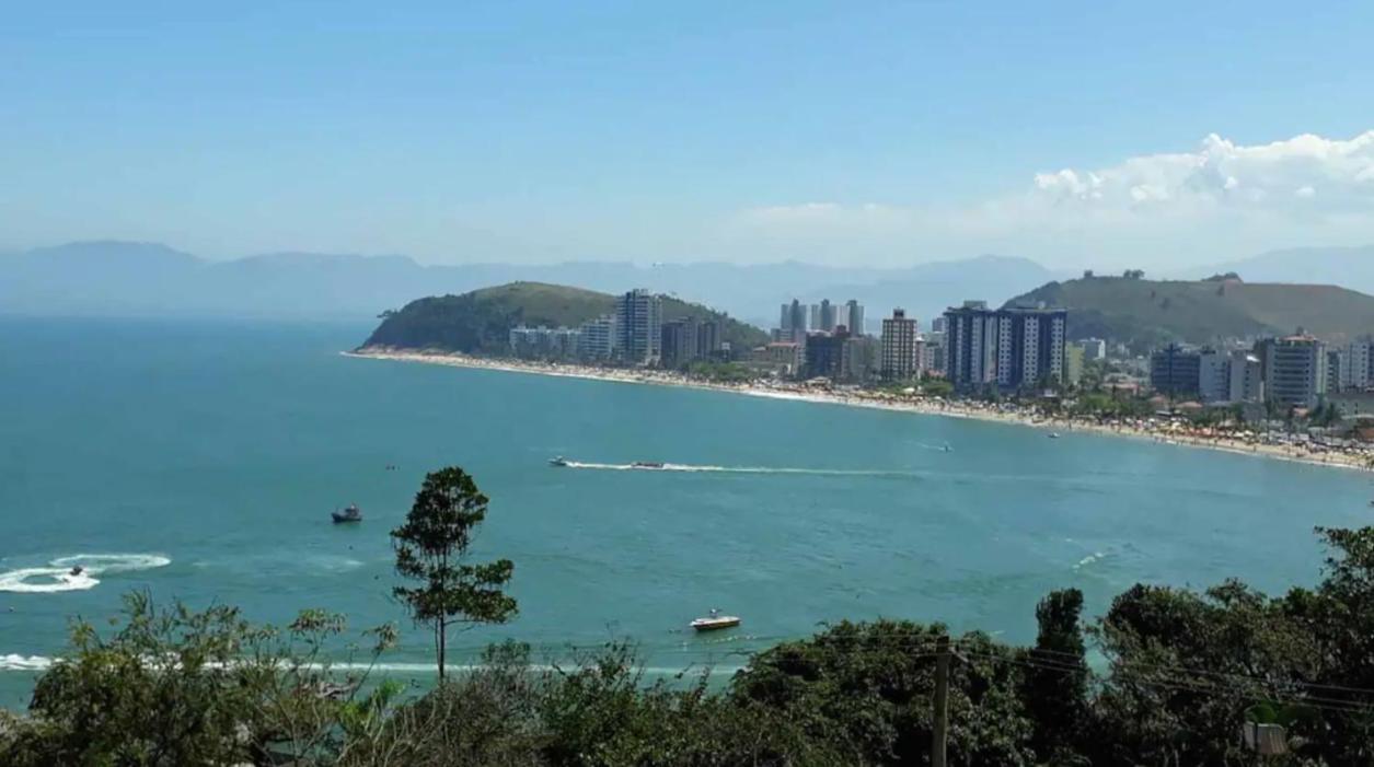 Vila Por De Sol No Mar Da Cama Caraguatatuba Exteriér fotografie